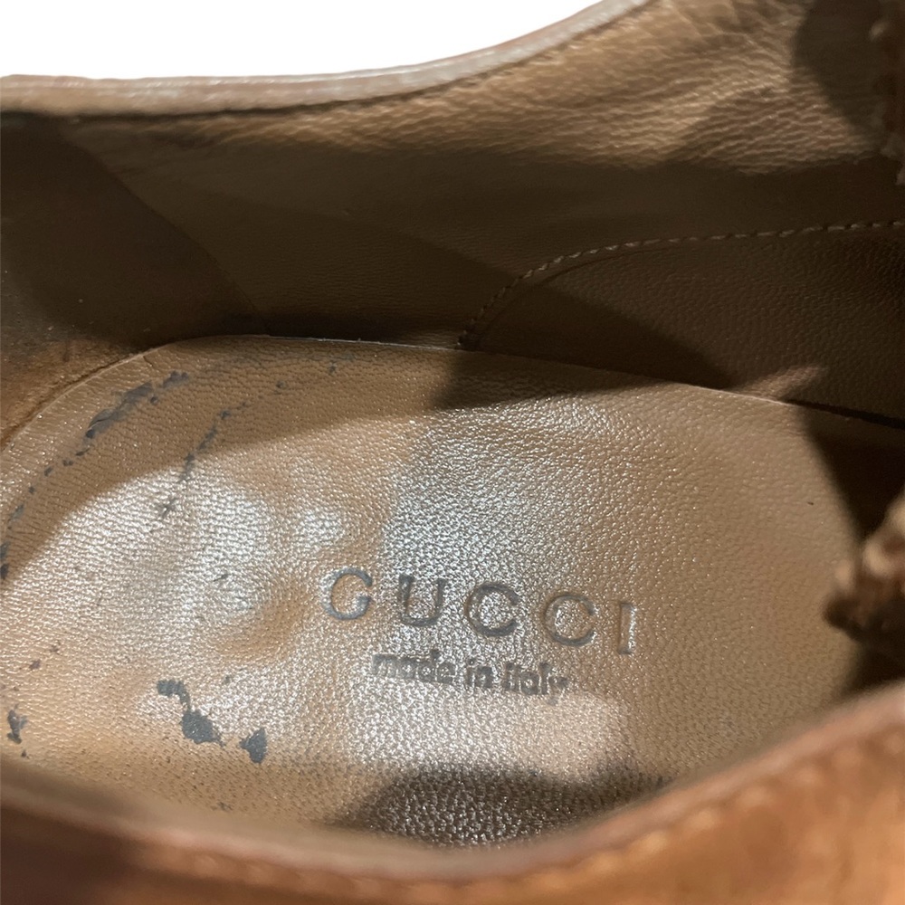 Gucci Leather Platforms size 36.5 #64/1 - Picture 8 of 8